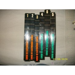 CURSO DE ELECTRICIDAD BASICA ENSEÑANZA PROGRAMADA 1977 6 TOMOS