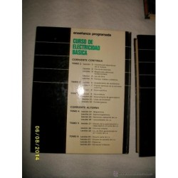 CURSO DE ELECTRICIDAD BASICA ENSEÑANZA PROGRAMADA 1977 6 TOMOS