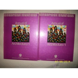 ANNUAL OF ARCHITECTURE 1987 2 TOMOS 3 IDIOMAS