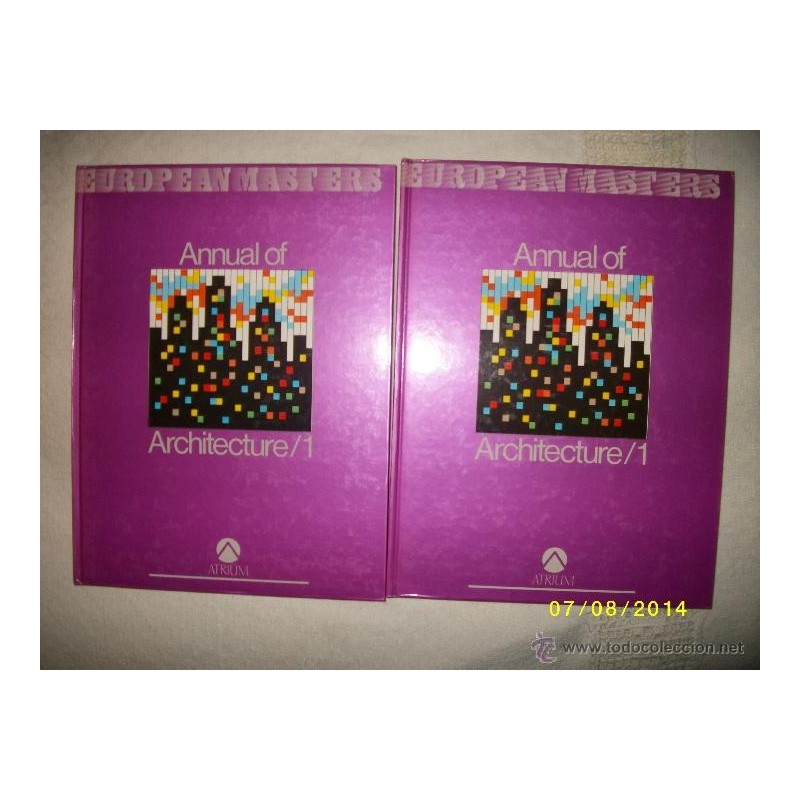 ANNUAL OF ARCHITECTURE 1987 2 TOMOS 3 IDIOMAS ANNUAL OF ARCHITECTURE 1987 2 TOMOS 3 IDIOMAS