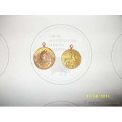REINA VICTORIA DE INGLATERRA -DOS MEDALLAS.