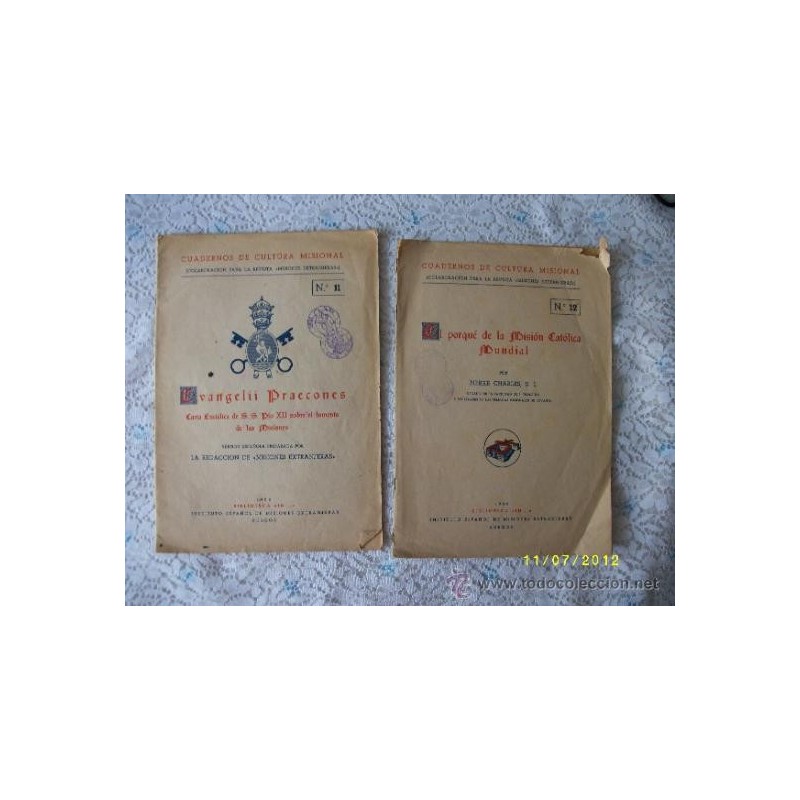 CUADERNOS DE CULTURA MISIONAL