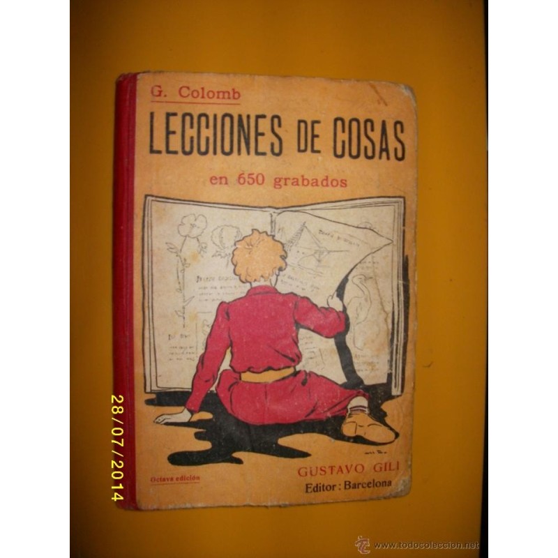 LECCIONES DE COSAS EN 650 GRABADOS 1929