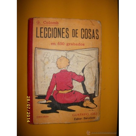 LECCIONES DE COSAS EN 650 GRABADOS 1929