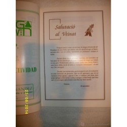 LLIBRET DE LA FALLA VALENCIA 1996