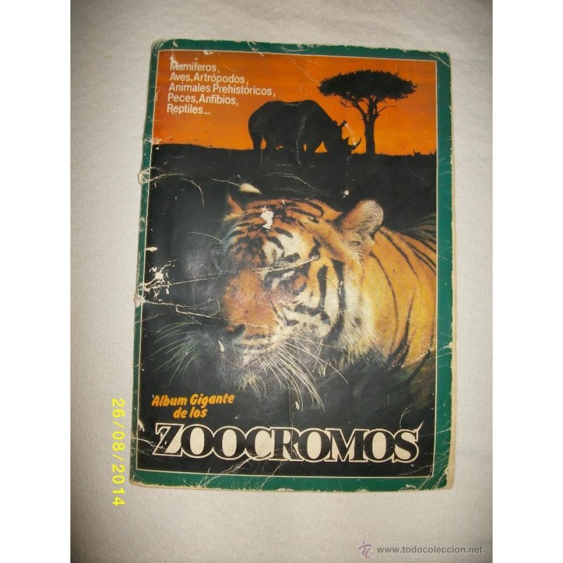 ZOOCROMOS ALBUM GIGANTE COMPLETO