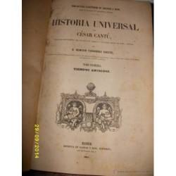 HISTORIA UNIVERSAL C. CANTÚ TOMO I 1854