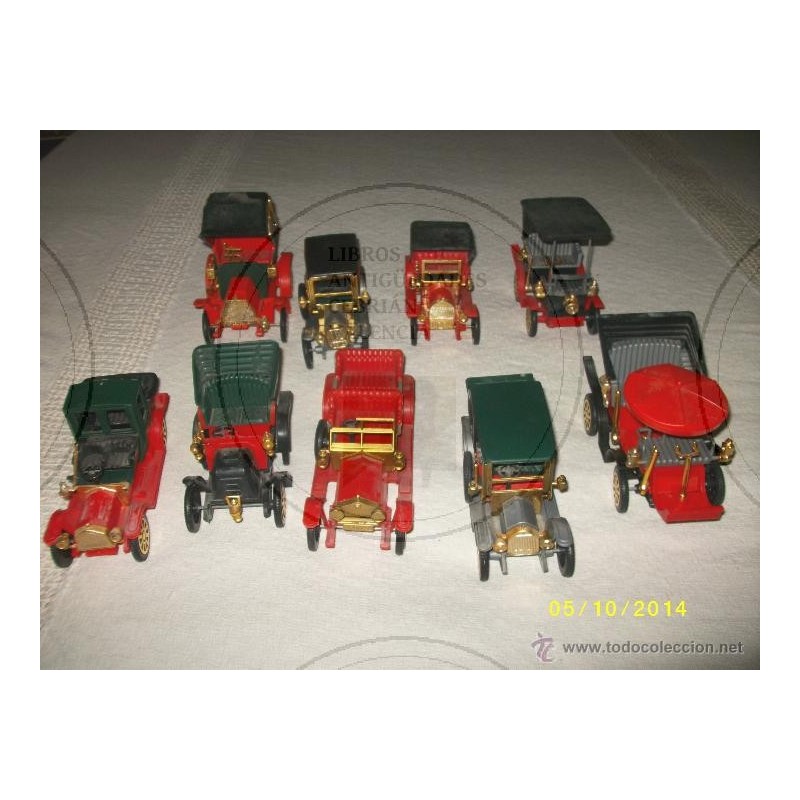 COLECCION SERIE AUTOS DE EPOCA CLASICOS 9 NACORAL INZAPLAS MADE IN SPAIN