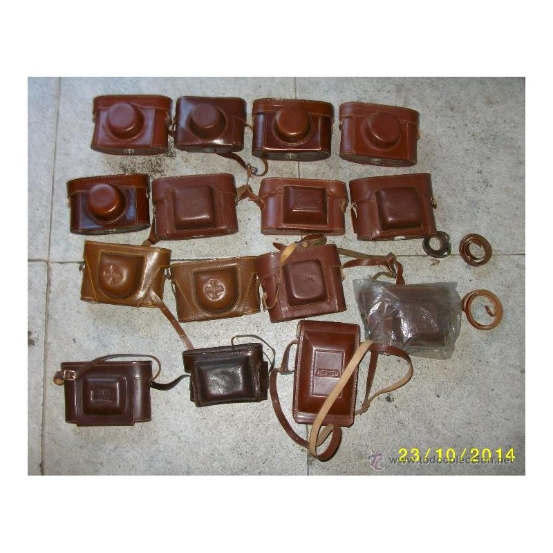 FUNDAS DE CUERO PARA CAMARA ANTIGUA