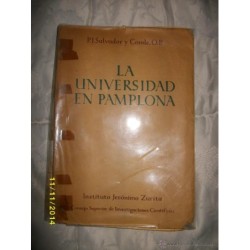 LA UNIVERSIDAD DE PAMPLONA PROYECTOS Y REALIDADES 1949