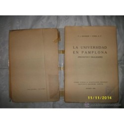 LA UNIVERSIDAD DE PAMPLONA PROYECTOS Y REALIDADES 1949