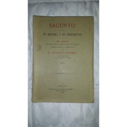 SAGUNTO.SU HISTORIA Y SUS MONUMENTOS.TOMO II. AÑO 1979.