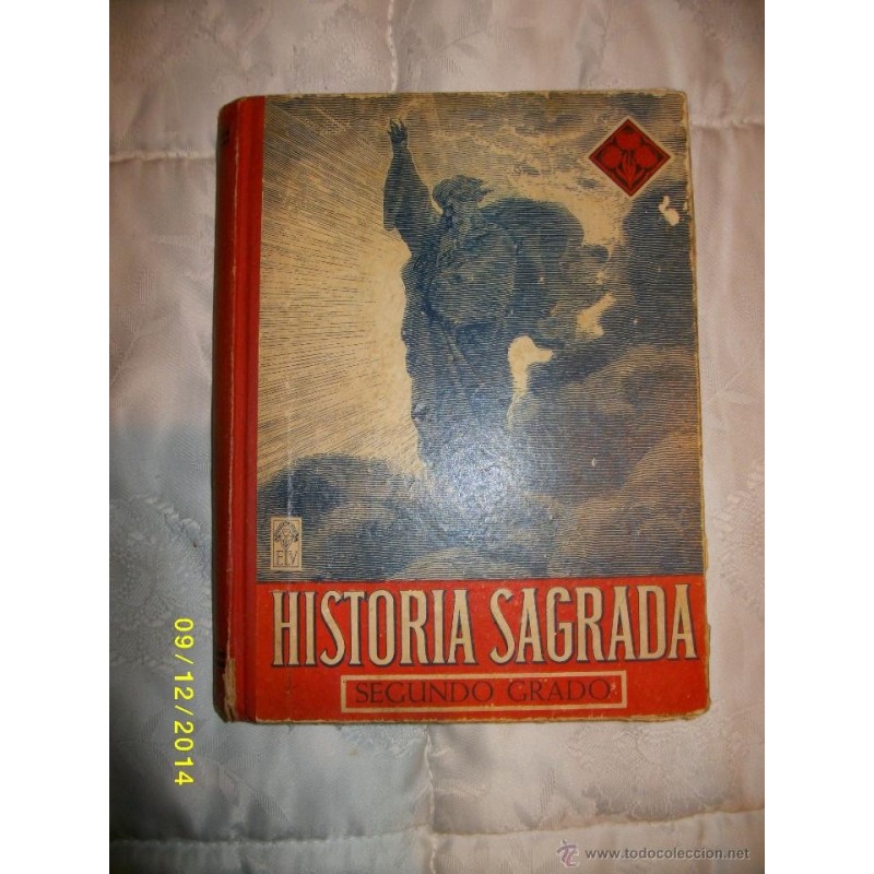 HISTORIA SAGRADA SEGUNDO GRADO 1943