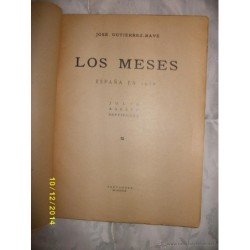 LOS MESES ESPAÑA EN 1938 TERCER AÑO TRIUNFAL