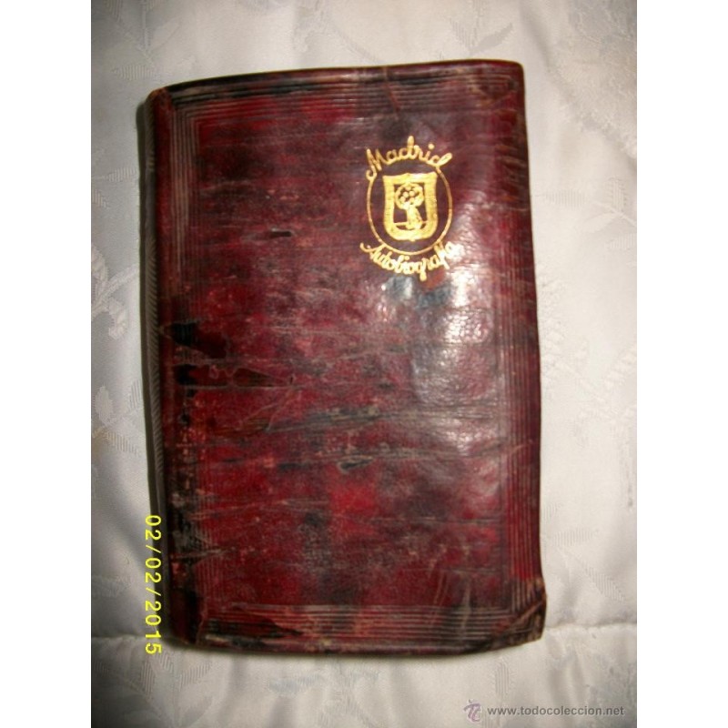 MADRID AUTOBIOGRAFICA SAINZ DE ROBLES AGUILAR 1949