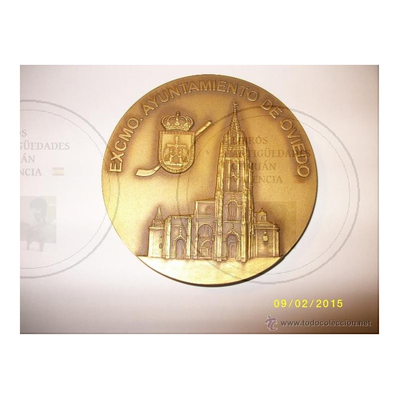 MEDALLA 50 ANIVERSARIO CLUB PATIN CIBELES OVIEDO 2003