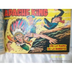 APACHE KING -AÑO 1962 -EDITORIAL VALENCIANA - 16 NUMEROS ENCUADERNADOS-ORIGINALES