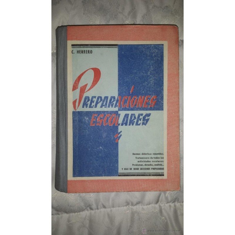 PREPARACIONES ESCOLARES 1961