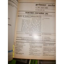 PRIMER ACTO 30 REVISTAS DE TEATRO