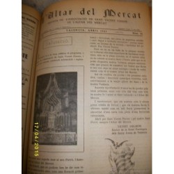 REVISTAS ENCUADERNADAS DE MATER DESERTORUM Y L'ARTAR DEL MERCAT