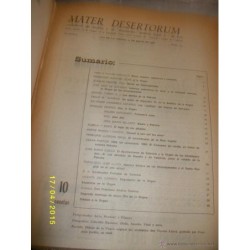 REVISTAS ENCUADERNADAS DE MATER DESERTORUM Y L'ARTAR DEL MERCAT