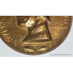 GUERRA PER L'UNITA D'ITALIA 1915-1918. PRIMERA GUERRA MUNDIAL. MEDALLA.