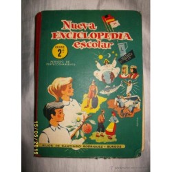 NUEVA ENCICLOPEDIA ESCOLAR GRADO 2º PERÍODO DE PERFECCIONAMIENTO HIJOS DE S. RODRIGUEZ BURGOS