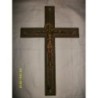 CRISTO CRUCIFICADO EN BRONCE DEL SIGLO PASADO