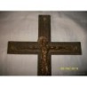 CRISTO CRUCIFICADO EN BRONCE DEL SIGLO PASADO