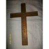 CRISTO CRUCIFICADO EN BRONCE DEL SIGLO PASADO