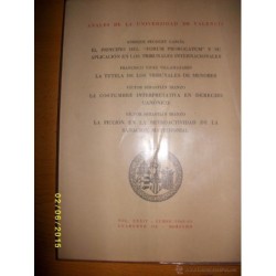 ANALES DE LA UNIVERSIDAD DE VALENCIA V. 34 1961