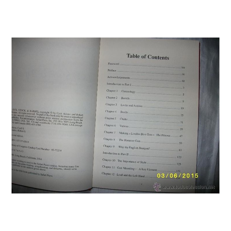 LOCK, STOCK & BARRET MAKING AN ENGLISH SHOTGUN AND SHOOTING WITH CONSISTENCY 1996