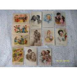 COLECCION DE 22 POSTALES
