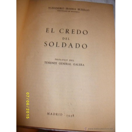 EL CREDO DEL SOLDADO 1958