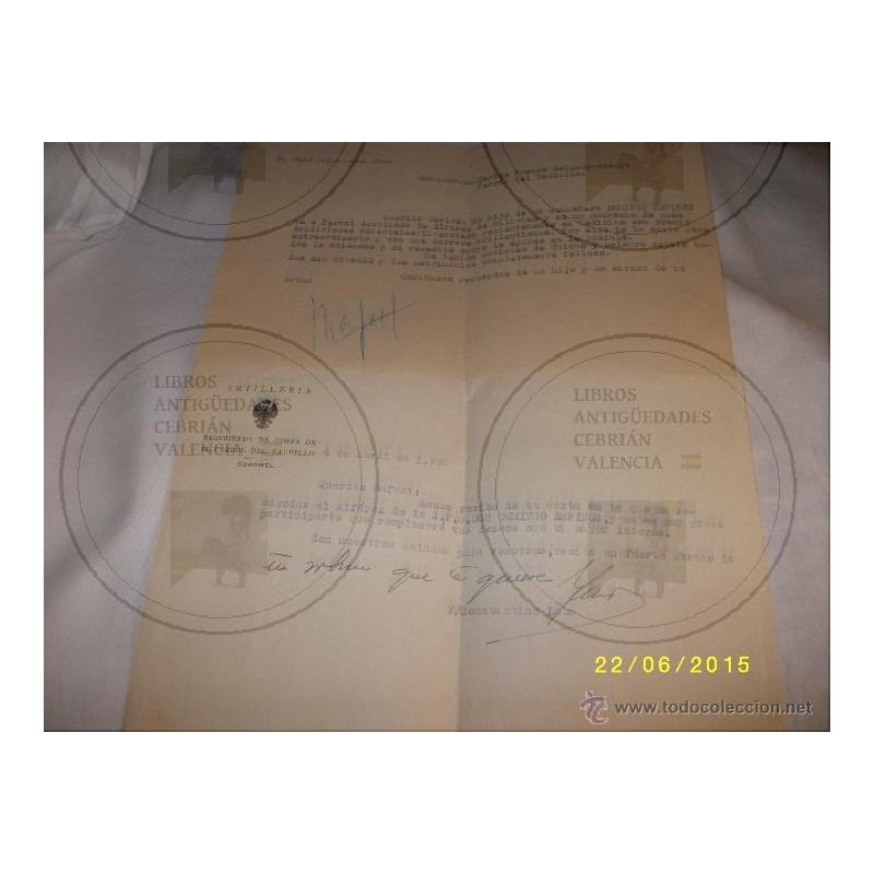 CARLOS FRANCO SALGADO ARAUJO -CARTAS AÑOS 50. CARLOS FRANCO SALGADO ARAUJO -CARTAS AÑOS 50.