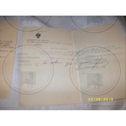 CARLOS FRANCO SALGADO ARAUJO -CARTAS AÑOS 50.