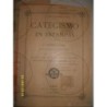 CATECISMO EN ESTAMPAS 70 GRABADOS EN NEGRO CON EXPLICACION PARIS ORIGINAL