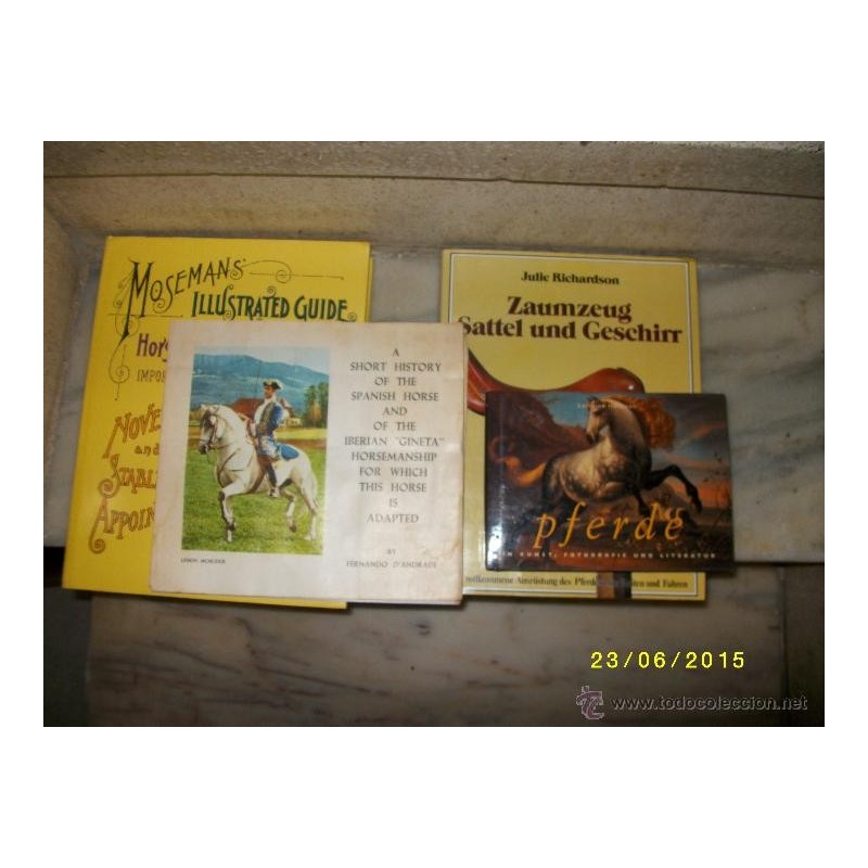 CABALLOS 4 LIBROS RELACIONADOS CON LOS CABALLOS