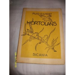 HORTOLANS - POESIES -VALENCIA -AÑO 1967 -PROLEG DE SICANIA