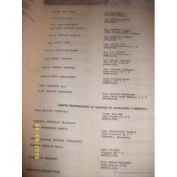 RELACION PRISIONEROS POLITICOS EN ESPAÑA 1974 EMITIDAS POR C.I.S.E PARIS