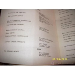 RELACION PRISIONEROS POLITICOS EN ESPAÑA 1974 EMITIDAS POR C.I.S.E PARIS