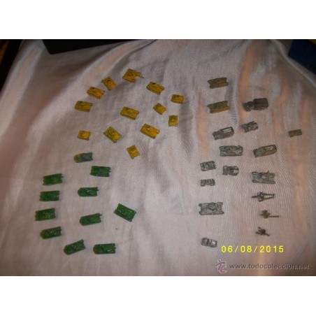 MICROFIGURAS 41 DE PLOMO FUNDIDO- HINCHLIFFE MARGAMES-COLECCIONISMO, DIORAMAS ETC..