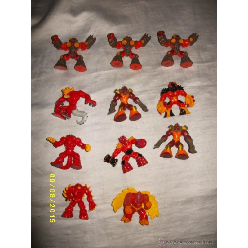 GORMITI VOLCAN 11 FIGURAS MINI GIOCHI PREZIOSI