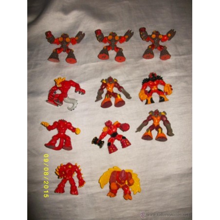 GORMITI VOLCAN 11 FIGURAS MINI GIOCHI PREZIOSI