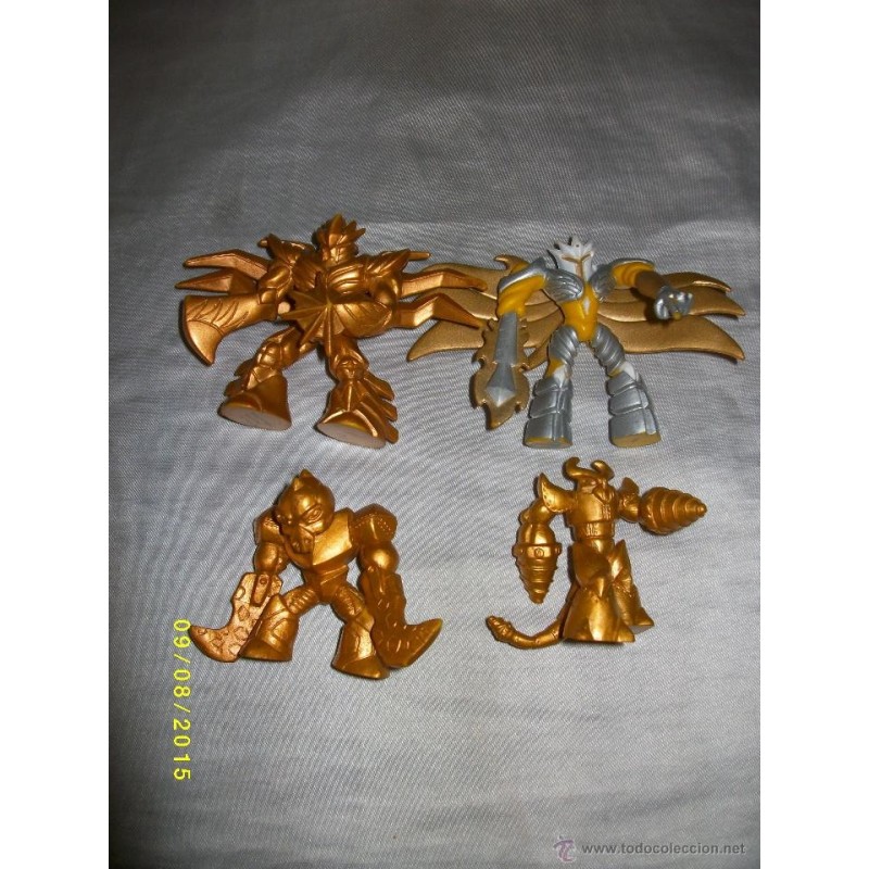 GORMITI DORADOS 4 FIGURAS GIOCHI PREZIOSI