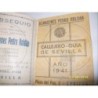 SEVILLA GUIA CALLEJERO 1941