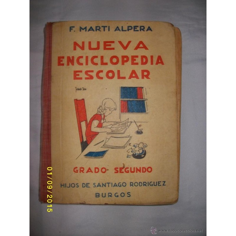 NUEVA ENCICLOPEDIA ESCOLAR GRADO SEGUNDO 1937 NUEVA ENCICLOPEDIA ESCOLAR GRADO SEGUNDO 1937