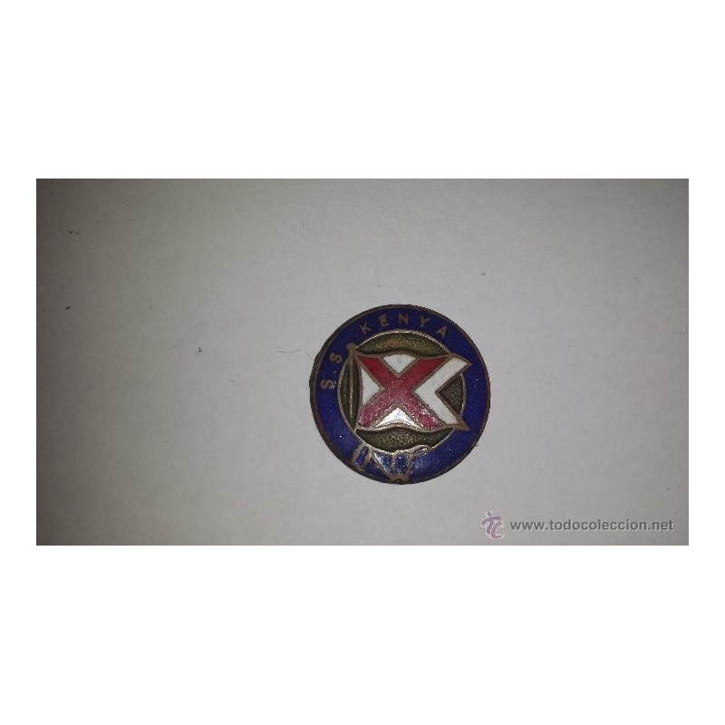 SS KENYA CASTLE-MEDALLA DEL MISMO BARCO DE VAPOR.