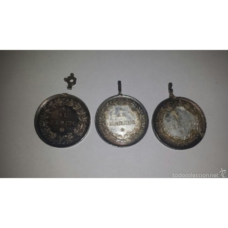 MEDALLAS ITALIANAS AL MERITO SPQR.