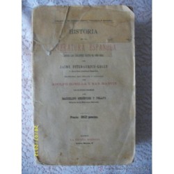 HISTORIA DE LA LITERATURA ESPAÑOLA DESDE LOS ORIGENES HASTA EL AÑO 1900
